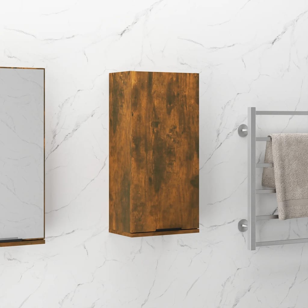 Armario de baño de pared blanco 32x20x67 cm