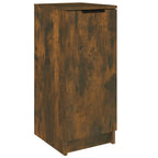 Mueble zapatero madera de ingeniería roble ahumado 30x35x70 cm