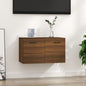 Armario pared madera contrachapada blanco brillo 60x36,5x35 cm