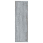 Estantería de pared madera ingeniería gris Sonoma 85x16x52,5 cm