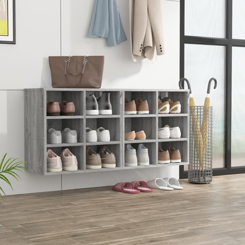 Muebles zapatero 2 unidades blanco 52,5x30x50 cm
