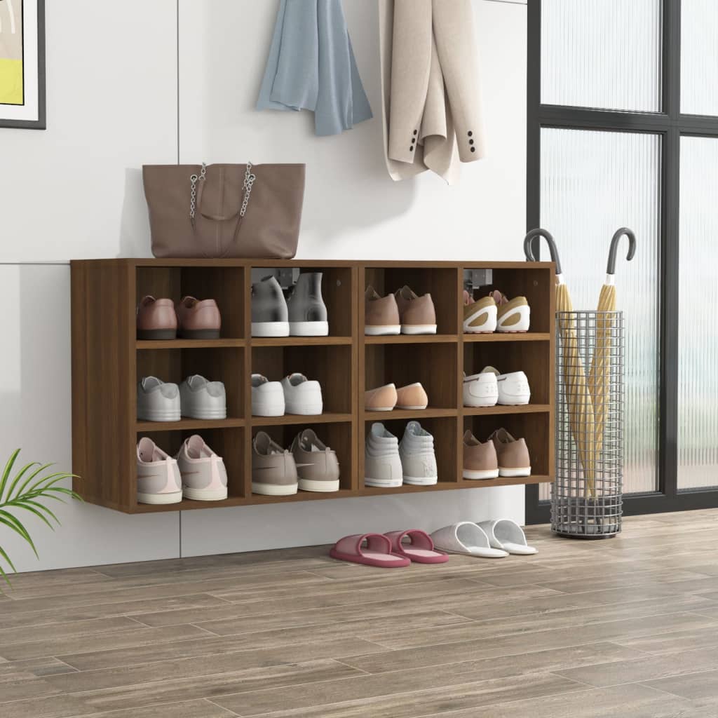 Muebles zapatero 2 unidades blanco 52,5x30x50 cm