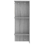 Mueble de recibidor madera ingeniería gris Sonoma 97,5x37x99 cm