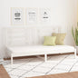 Sofá cama sin colchón madera maciza de pino 80x200 cm