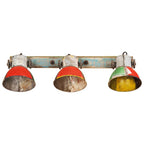Lámpara de pared industrial multicolor E27 65x25 cm