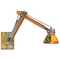 Candeeiro de parede estilo industrial redondo multicolor E27