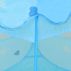 Tienda de juegos para niños azul 102x102x82 cm