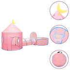 Tienda de juegos para niños rosa 301x120x128 cm