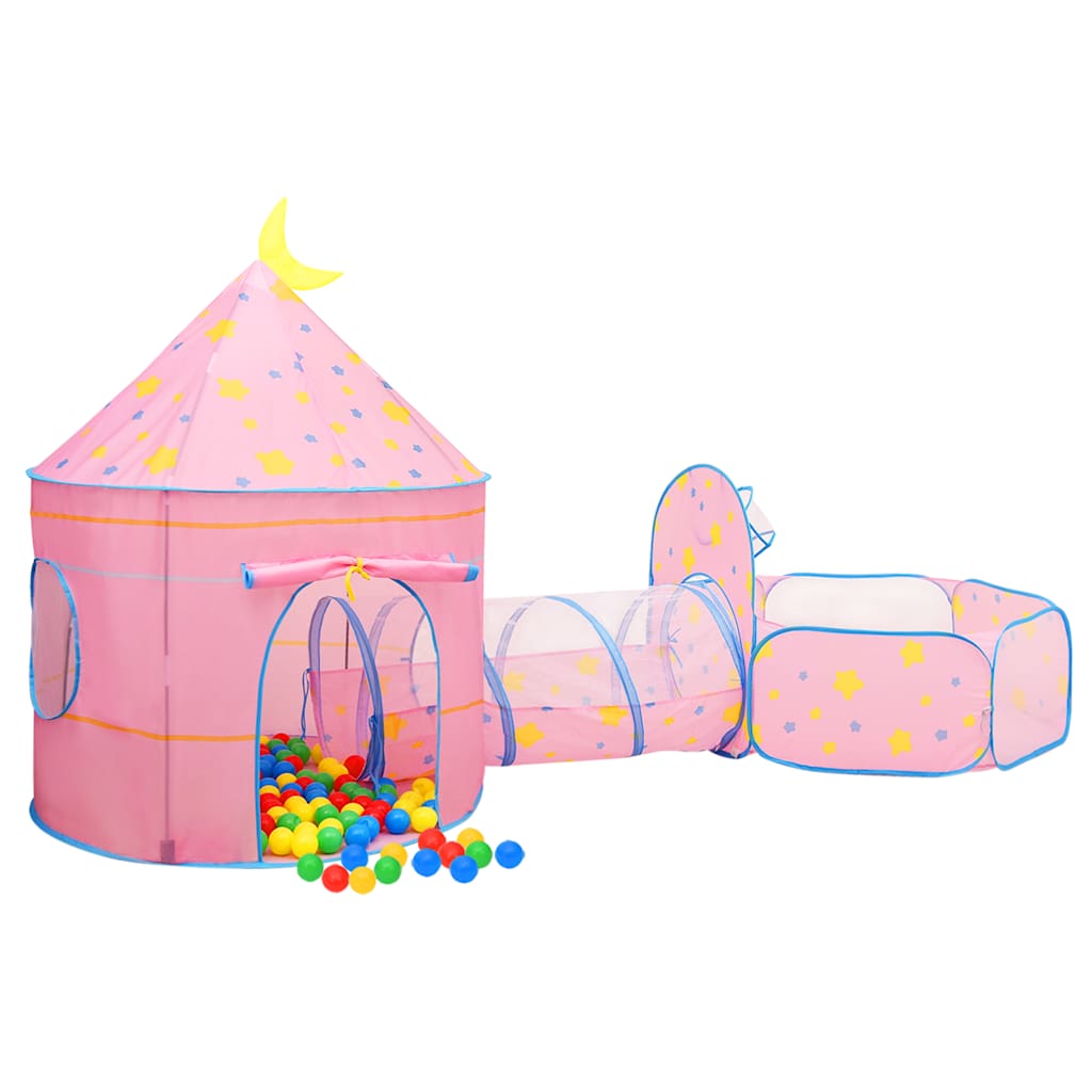 Tienda de juegos para niños rosa 301x120x128 cm