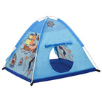 Tienda de juegos para niños azul 120x120x90 cm