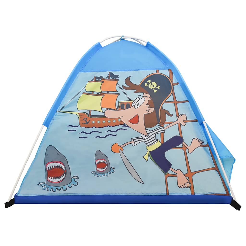 Tienda de juegos para niños azul 120x120x90 cm