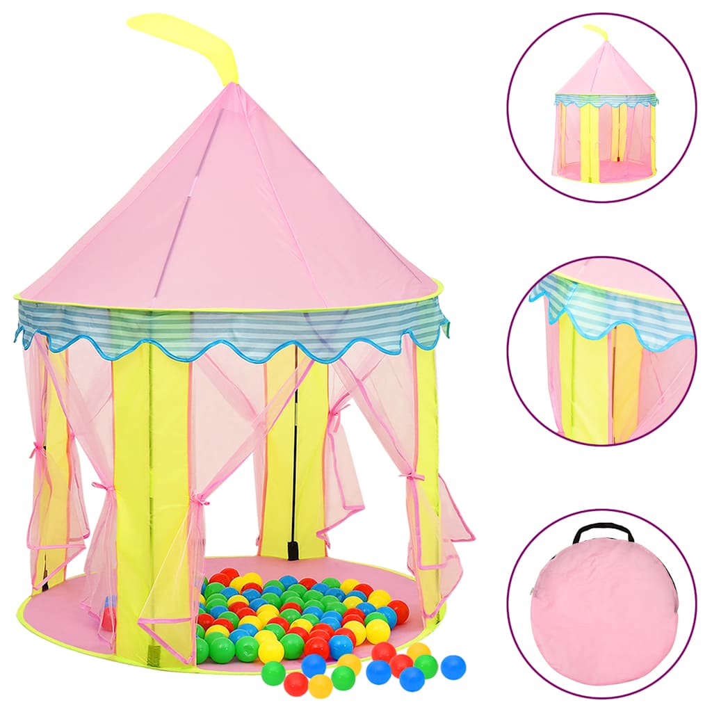 Tienda de juegos para niños azul 120x120x90 cm