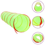 Túnel de juego para niños poliéster verde 175 cm