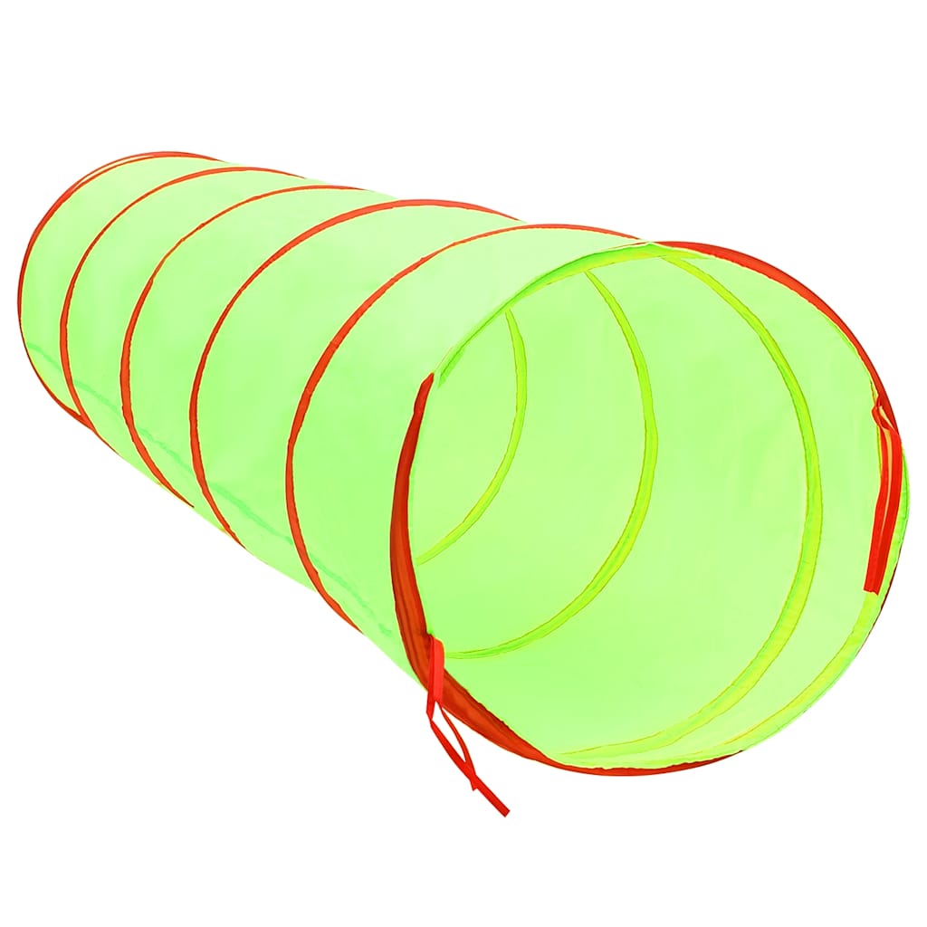 Túnel de juego para niños poliéster verde 175 cm