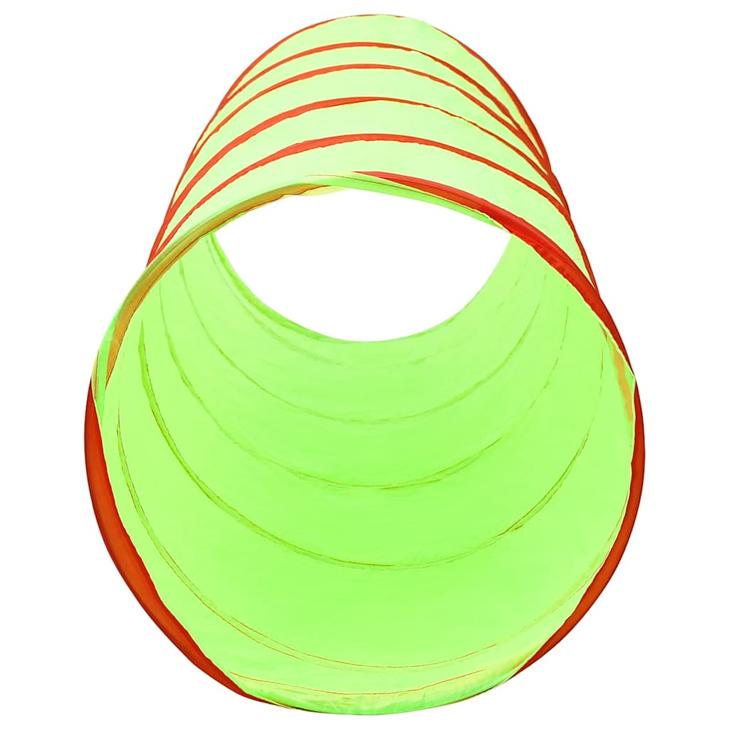 Túnel de juego para niños poliéster verde 175 cm