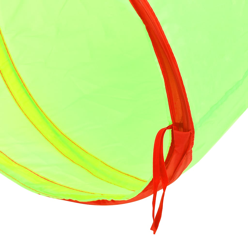 Túnel de juego para niños poliéster verde 175 cm