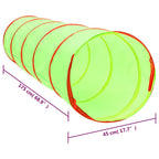 Túnel de juego para niños poliéster verde 175 cm