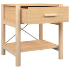 Mesitas de noche 2 uds madera contrachapada 42x38x45 cm