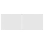 Muebles para TV 4 uds madera contrachapada blanco 80x30x30 cm