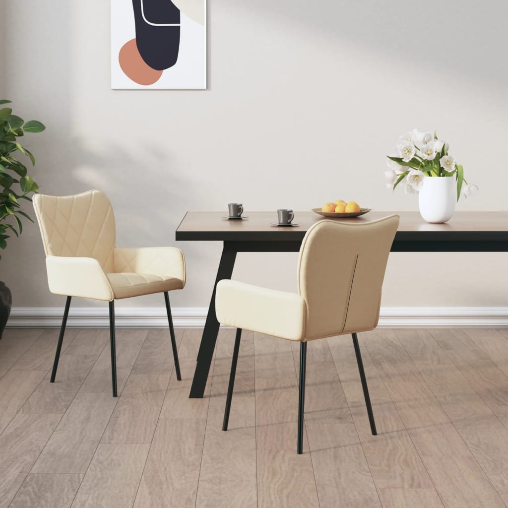 Silla de comedor 6 unidades terciopelo negro
