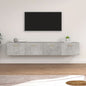 Armario de pared 2 uds madera contrachapada blanco 80x35x36,5cm