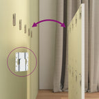 Cabecero de cama con mesitas madera contrachapada blanco