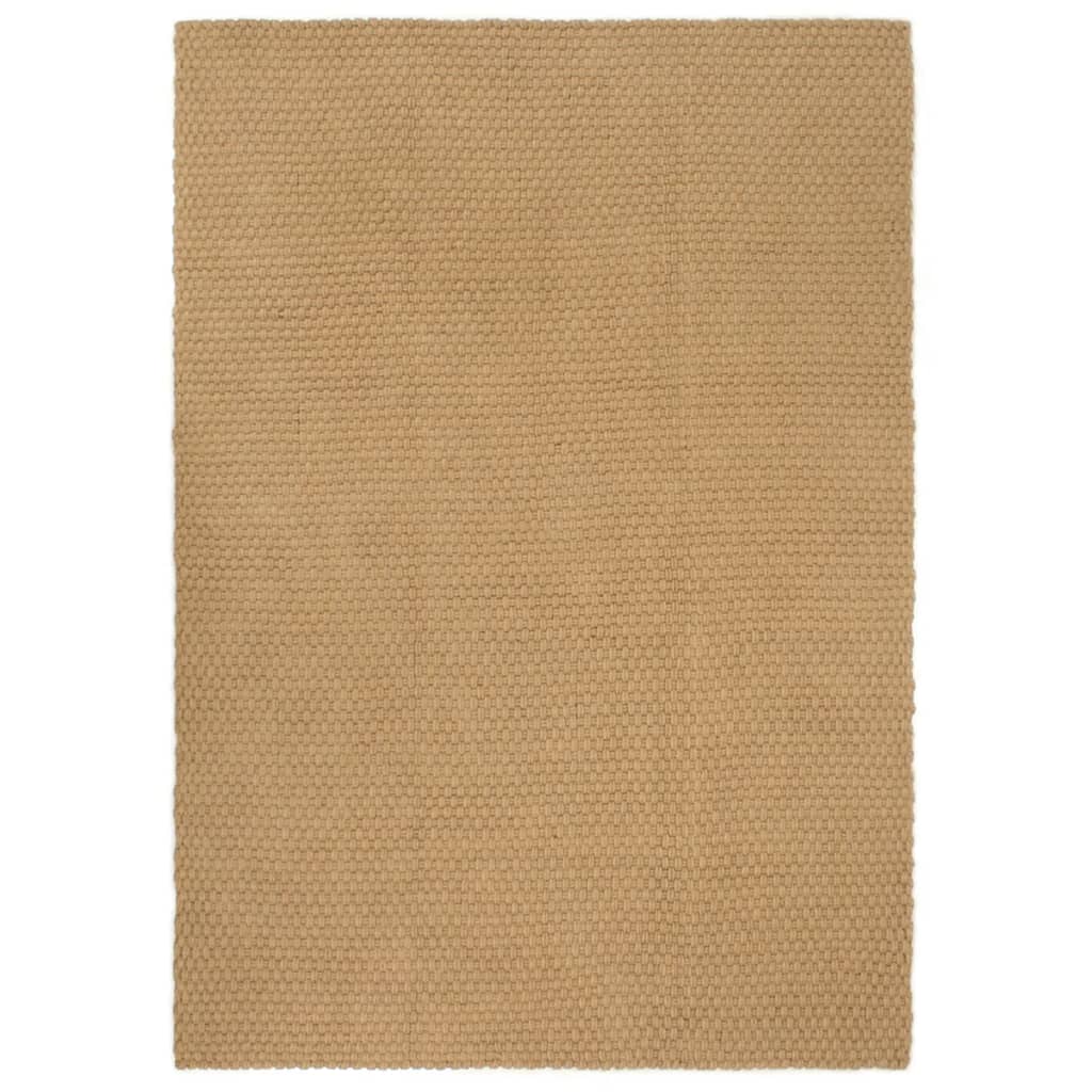 Alfombra rectangular yute natural 160x230 cm