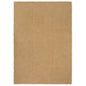 Alfombra rectangular yute natural 160x230 cm