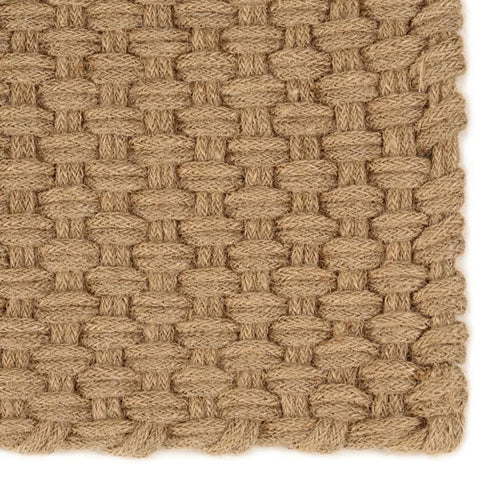 Tapete retangular de juta natural 160x230 cm