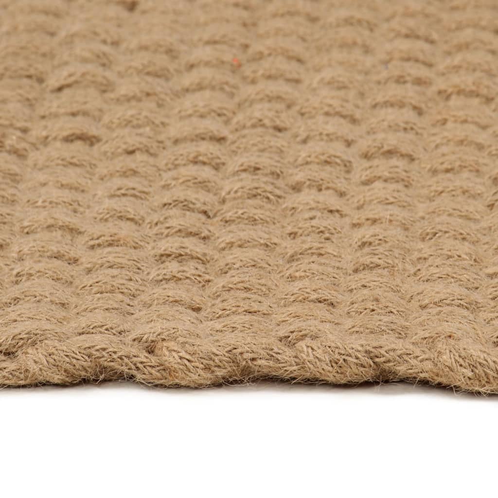 Alfombra rectangular yute natural 160x230 cm