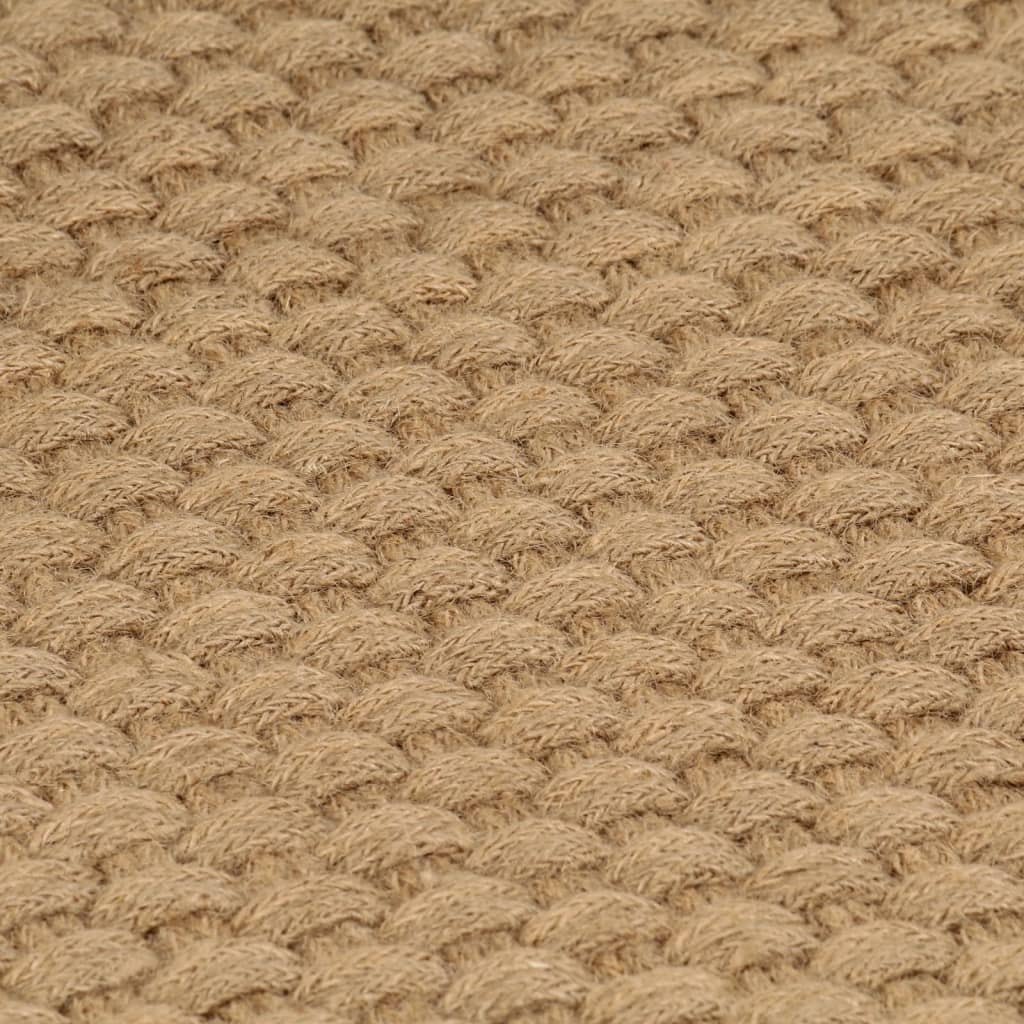 Alfombra rectangular yute natural 160x230 cm