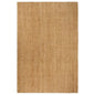 Alfombra rectangular yute natural 160x230 cm