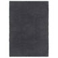 Alfombra rectangular algodón antracita 120x180 cm