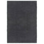 Alfombra rectangular algodón antracita 120x180 cm