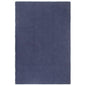 Alfombra rectangular algodón antracita 120x180 cm