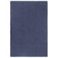 Alfombra rectangular algodón antracita 120x180 cm