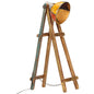 Multicolor floor lamp E27 solid mango wood