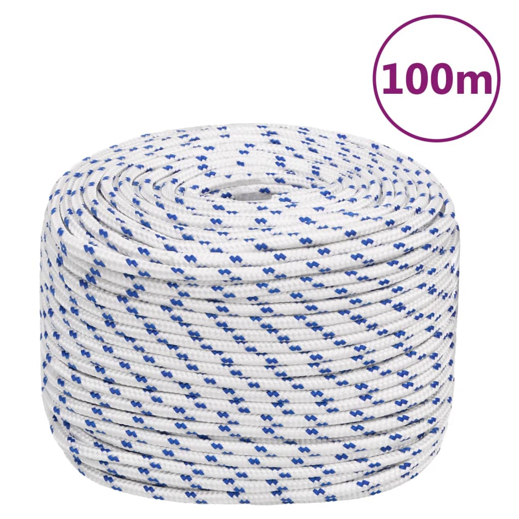 Yellow Polypropylene Boat Rope 10mm 100m