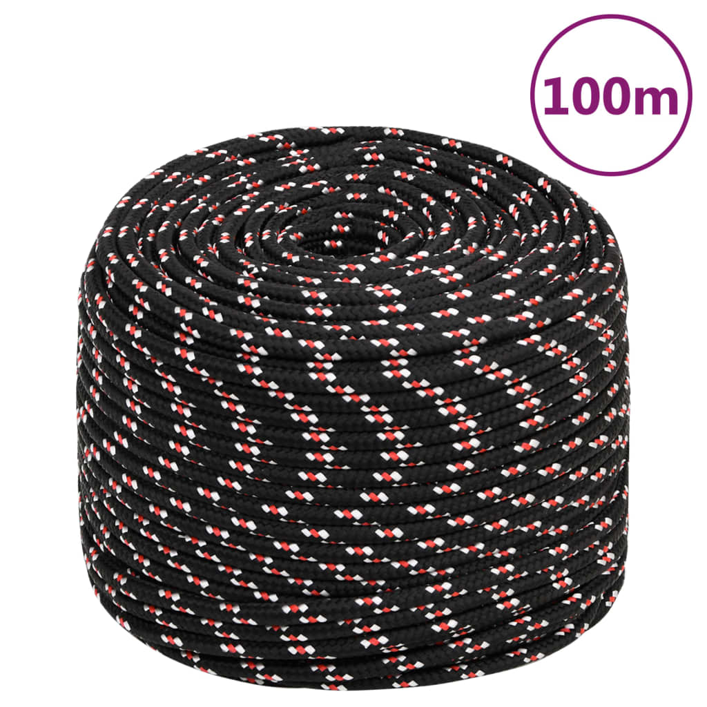 Yellow Polypropylene Boat Rope 10mm 100m