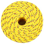 Cuerda de barco polipropileno amarillo 10 mm 100 m