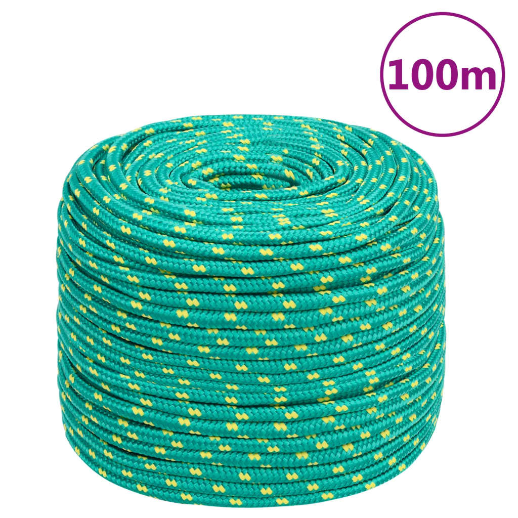 Yellow Polypropylene Boat Rope 10mm 100m