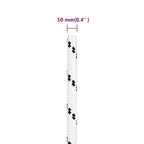 Cabo para barco entrançado em poliéster branco 10 mm x 25 m