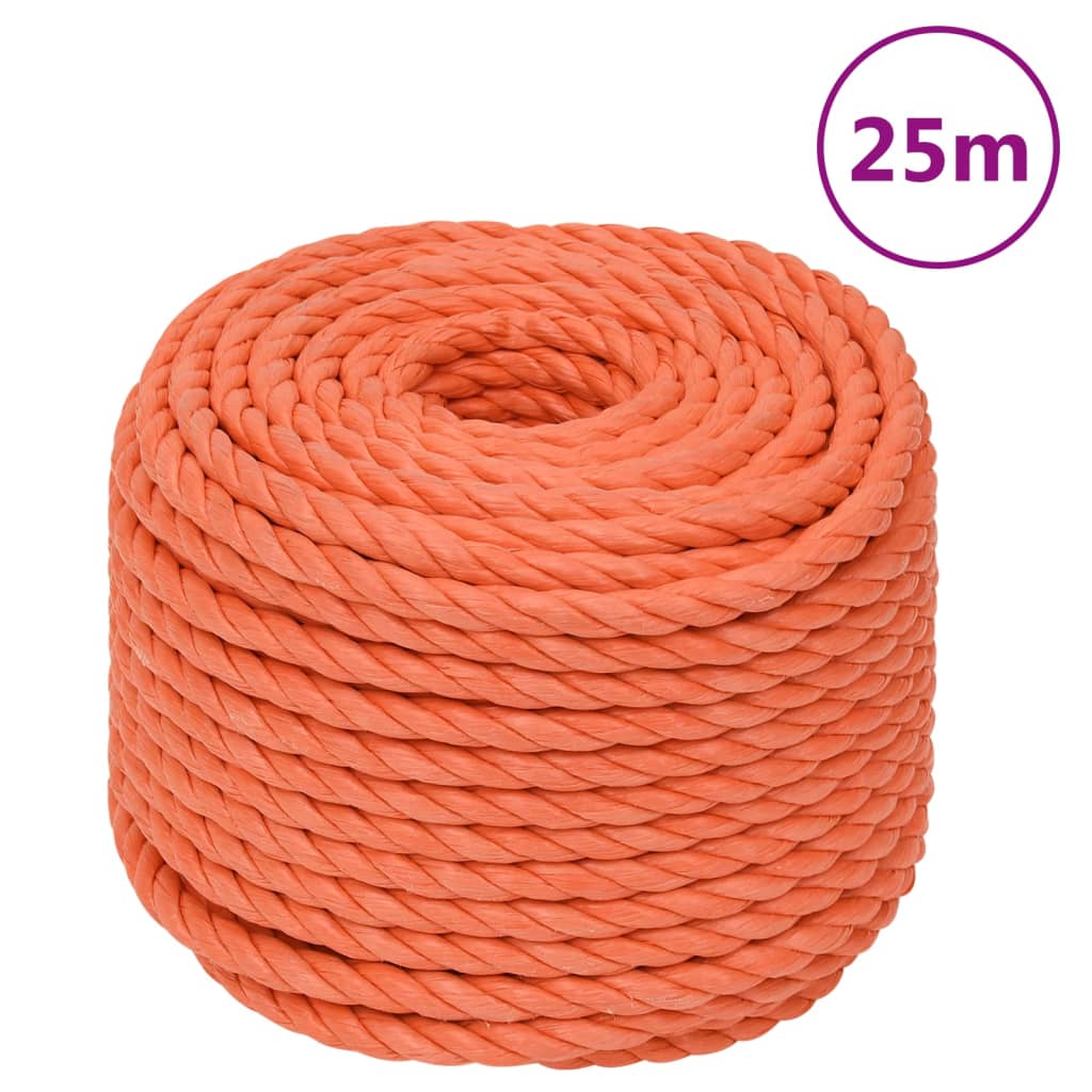 Blue Polypropylene Work Rope 10mm 25m