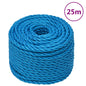 Blue Polypropylene Work Rope 10mm 25m