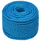 Cuerda de trabajo polipropileno azul 10 mm 25 m