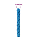 Cuerda de trabajo polipropileno azul 10 mm 25 m