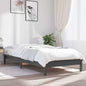 Cama sin colchón madera maciza de pino blanca 180x200 cm