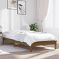 Cama sin colchón madera maciza de pino blanca 180x200 cm