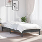 Cama sin colchón madera maciza de pino blanca 180x200 cm