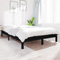 Cama sin colchón madera maciza de pino blanca 180x200 cm